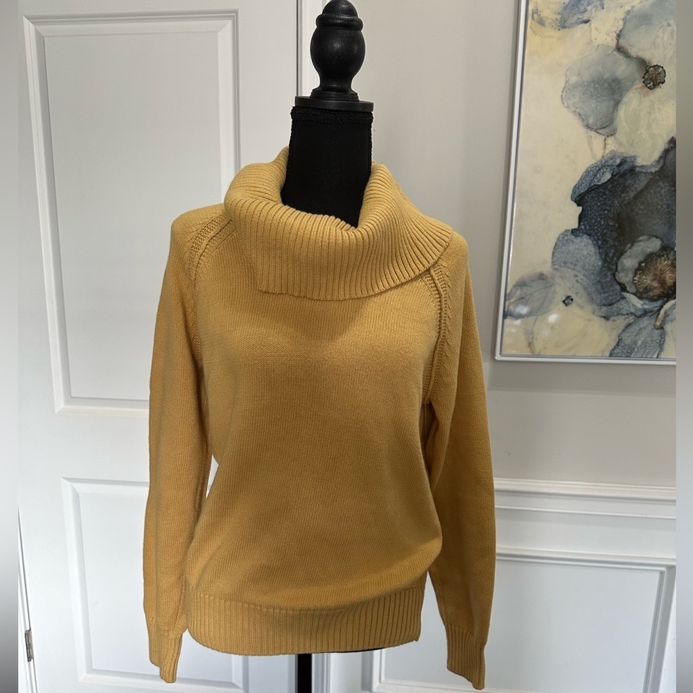 Jeanne Pierre Cowl Neck Sweater – Size L